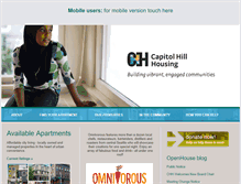 Tablet Screenshot of openhouse.capitolhillhousing.org